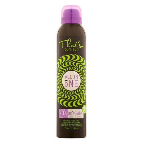 That'so - SPF 20, 30, 50+ rétegezhető fényvédő spray VeganOK - All in One napvédő