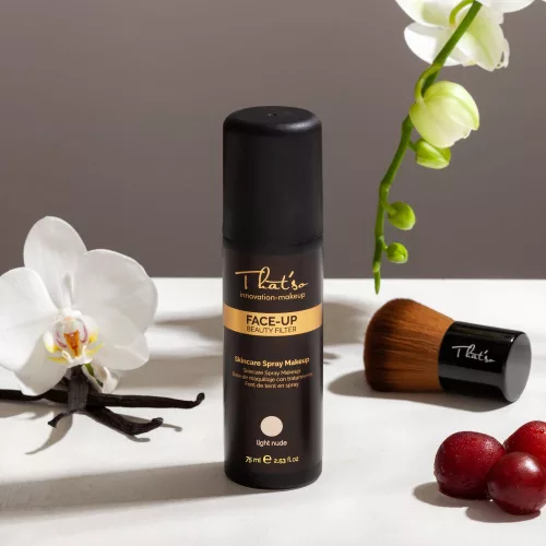 That'so - Face Up beauty filter színezett szérum bőrkiegyenlítő alapozó spray - Light Nude világos bőrre