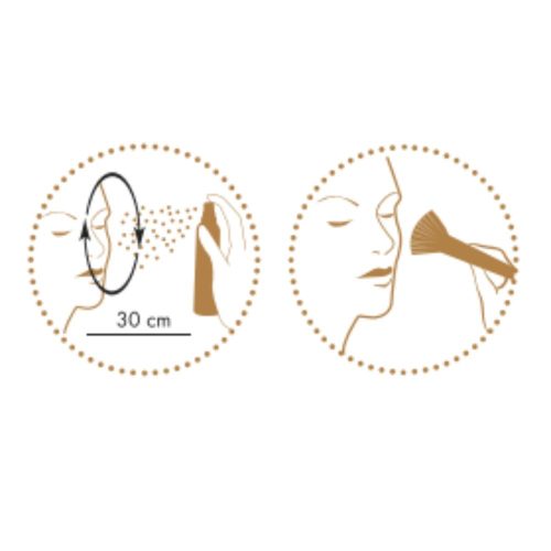 That'so - Face-Up Beauty Filter színezett szérum bőrkiegyenlítő alapozó spray - Medium Nude közepes bőrre