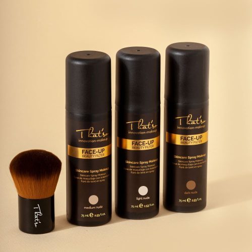 That'so HD kabuki alapozó ecset - multifunkciós arcecset bronzosító és barnító termékekhez