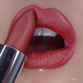   Bellapierre Mineral Lipstick - Fierce fényes rézvörös ásványi ajakrúzs
