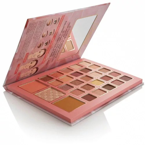Bellapierre - Eye and Face Book Satin Rose - ásványi sminkpaletta szemre és arcra