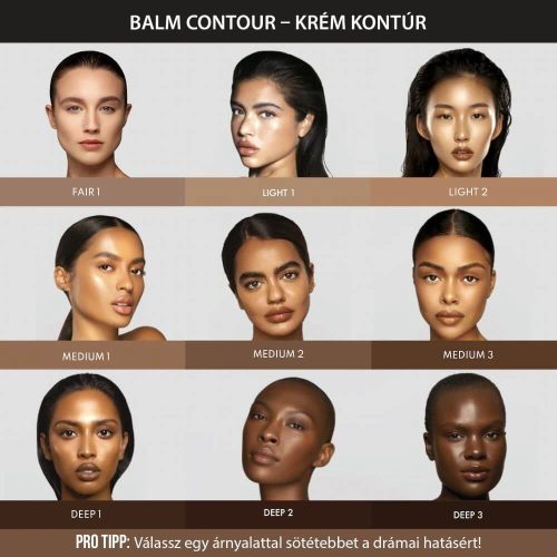 Danessa Myricks Beauty Balm Contour - Fair 1 krém kontúr