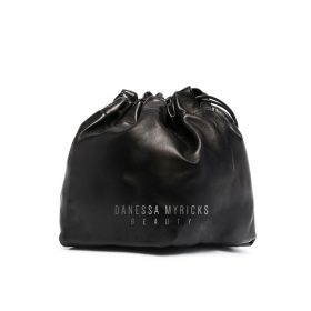   Danessa Myricks Beauty vegán bőr sminktartó neszesszer fekete