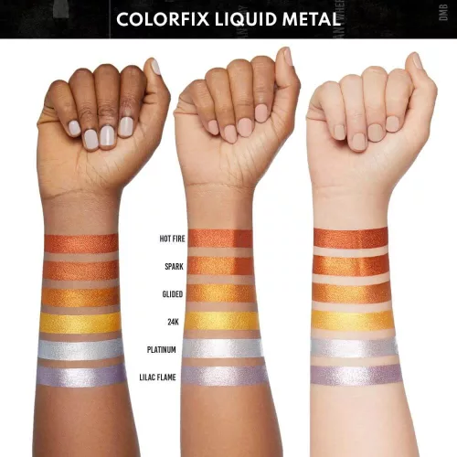 Danessa Myricks Beauty Colorfix Liquid Metals - 24K arany fémhatású folyékony szemhéjfesték