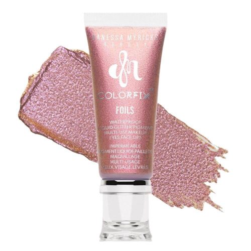 Danessa Myricks Beauty Colorfix Foils - Alien rózsaarany duokróm folyékony csillám szemhéjfesték