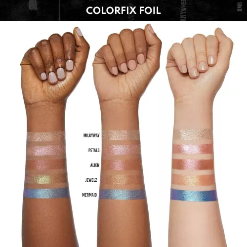 Danessa Myricks Beauty Colorfix Foils - Alien rózsaarany duochrome folyékony csillám szemhéjfesték