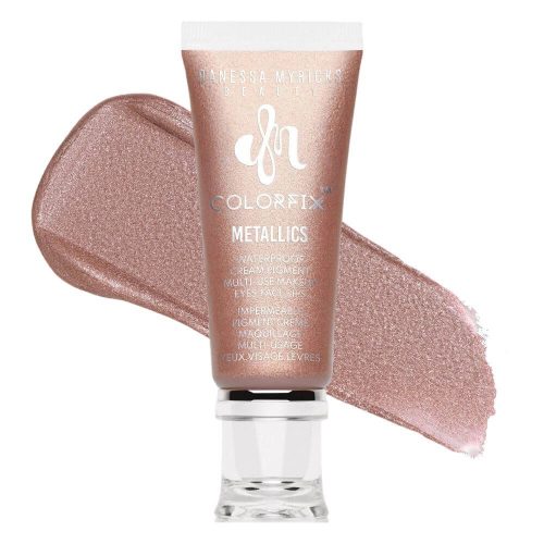 Danessa Myricks Beauty Colorfix Metallics - Ballerina púder rózsaszín fényes folyékony szemhéjfesték