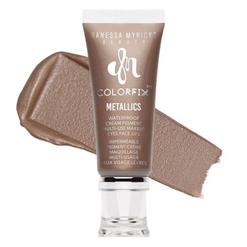 Danessa Myricks Beauty Colorfix Metallics - Celebration barna fényes folyékony szemhéjfesték