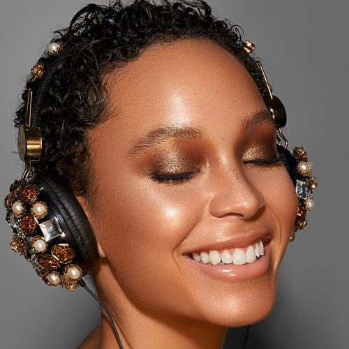 Danessa Myricks Beauty Colorfix Metallics - Celebration barna fényes folyékony szemhéjfesték