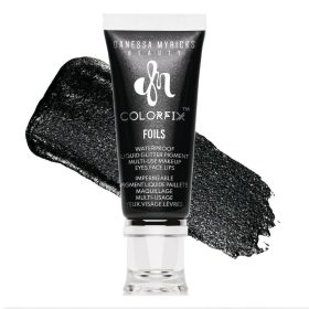   Danessa Myricks Beauty Colorfix Foils - Cosmic fekete folyékony csillám szemhéjfesték