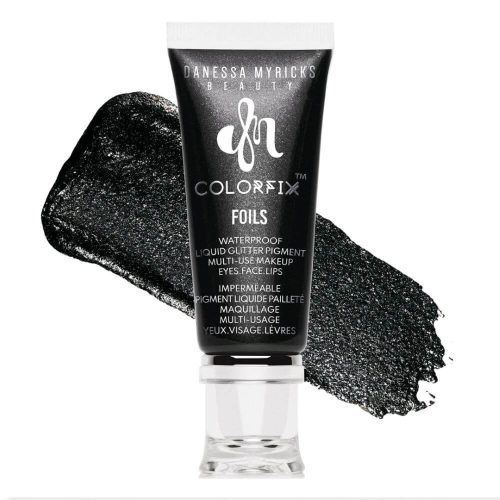 Danessa Myricks Beauty Colorfix Foils - Cosmic fekete folyékony csillám szemhéjfesték
