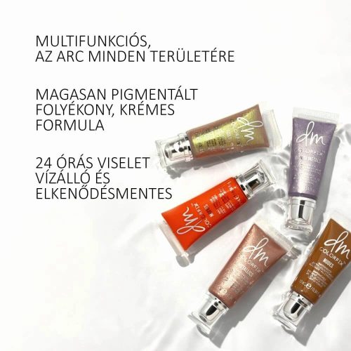 Danessa Myricks Beauty Colorfix Foils - Cosmic fekete folyékony csillám szemhéjfesték