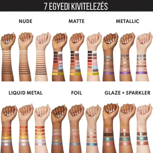 Danessa Myricks Beauty Colorfix Mattes - Chestnut folyékony szemhéjfesték matt meleg dióbarna szemhéjtus