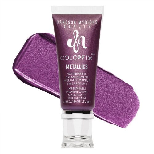 Danessa Myricks Beauty Colorfix Metallics - Enchantment ibolyalila fényes folyékony szemhéjfesték