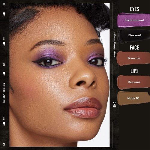 Danessa Myricks Beauty Colorfix Metallics - Enchantment ibolyalila fényes folyékony szemhéjfesték