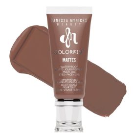   Danessa Myricks Beauty Colorfix Mattes - Gingerbread folyékony szemhéjfesték matt barna szemhéjtus