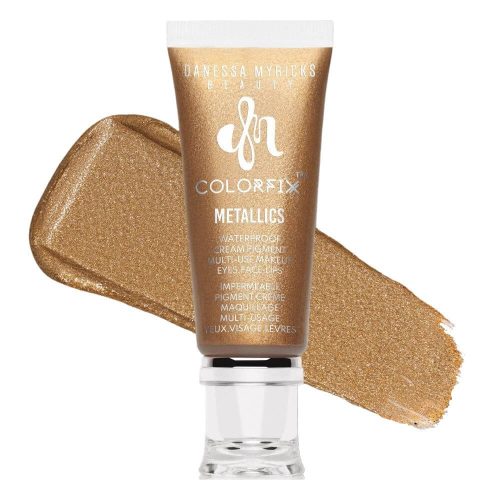 Danessa Myricks Beauty Colorfix Metallics - Goldmine arany fényes folyékony szemhéjfesték