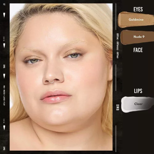 Danessa Myricks Beauty Colorfix Metallics - Goldmine arany fényes folyékony szemhéjfesték