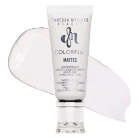   Danessa Myricks Beauty Colorfix Mattes - Lift folyékony szemhéjfesték matt fehér szemhéjtus