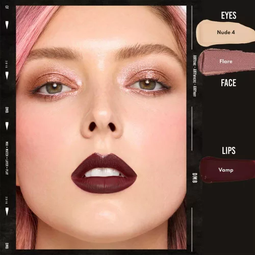 Danessa Myricks Beauty Colorfix - Nude 4 folyékony szemhéjfesték matt rúzs szemhéjbázis