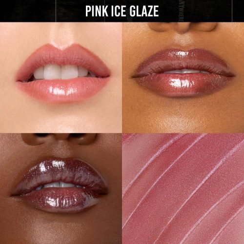 Danessa Myricks Beauty Colorfix Glazes - Pink Ice csillámos szájfény