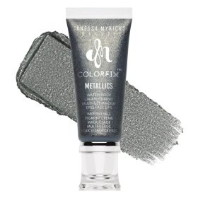   Danessa Myricks Beauty Colorfix Metallics - Odyssey sötét ezüst fényes folyékony szemhéjfesték