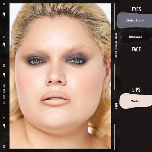 Danessa Myricks Beauty Colorfix Mattes - Quiet Storm folyékony szemhéjfesték matt szürke szemhéjtus