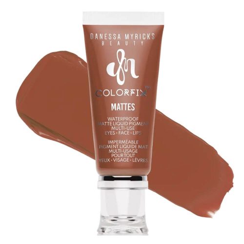 Danessa Myricks Beauty Colorfix Mattes - Rustic folyékony szemhéjfesték matt barakcos narancs szemhéjtus