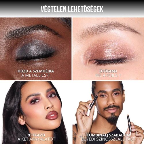 Danessa Myricks Beauty Colorfix Stix - Duo 1 Interstellar/Mystic Taupe csillogó szemhéjfesték stick