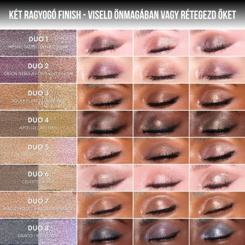 Danessa Myricks Beauty Colorfix Stix - Duo 3 Lunar Veil/Solar Flare csillogó szemhéjfesték stick