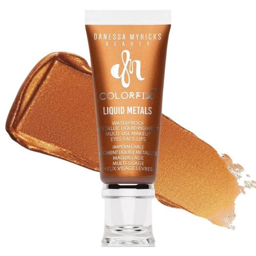Danessa Myricks Beauty Colorfix Liquid Metals - Spark sötét bronz fémhatású folyékony szemhéjfesték