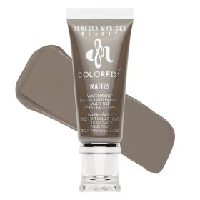   Danessa Myricks Beauty Colorfix Mattes - Trooper folyékony szemhéjfesték matt olívaszürke szemhéjtus