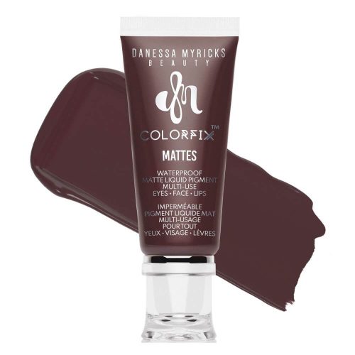 Danessa Myricks Beauty Colorfix Mattes - Tribe folyékony szemhéjfesték matt mély szilvalila szemhéjtus