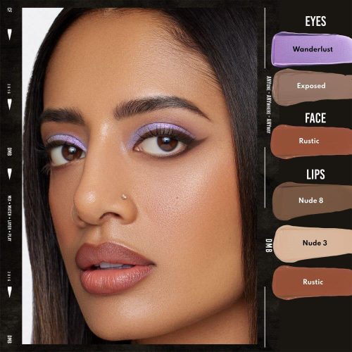 Danessa Myricks Beauty Colorfix Metallics - Wanderlust levendula lila fényes folyékony szemhéjfesték