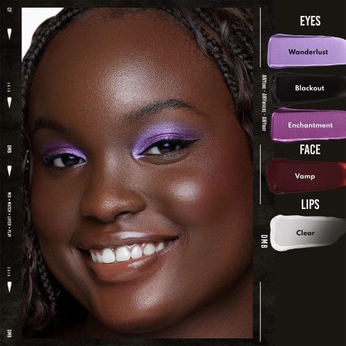 Danessa Myricks Beauty Colorfix Metallics - Wanderlust levendula lila fényes folyékony szemhéjfesték