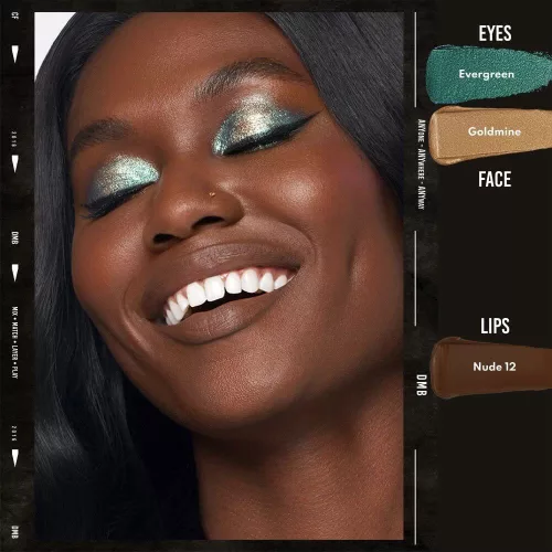 Danessa Myricks Beauty Colorfix Sparklers - Evergreen zöld duochrome csillogó folyékony szemhéjfesték