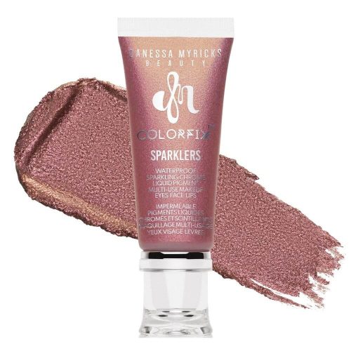 Danessa Myricks Beauty Colorfix Sparklers - Flare rózsaarany duokróm csillogó folyékony szemhéjfesték