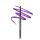 Danessa Myricks Beauty Infinite Chrome Pencil - Charoite duokróm szemceruza