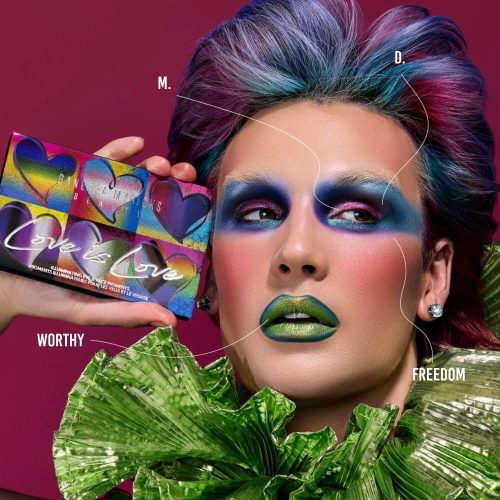 Danessa Myricks Beauty Love is Love Palette - smink paletta szemre és arcra