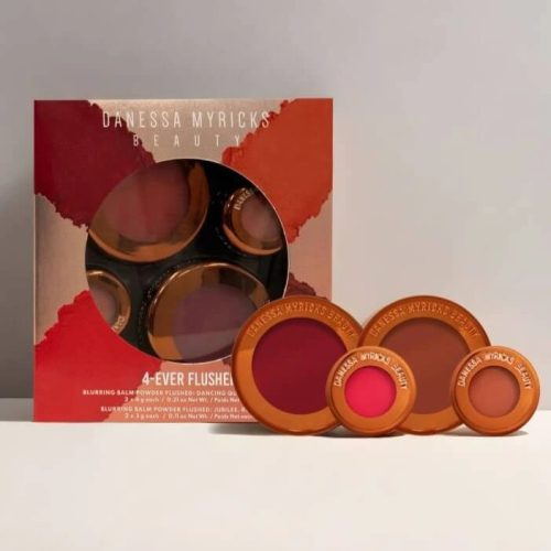 Danessa Myricks Beauty Yummy Skin 4-Ever Flushed Lip and Cheek Set - krém pirosító szett