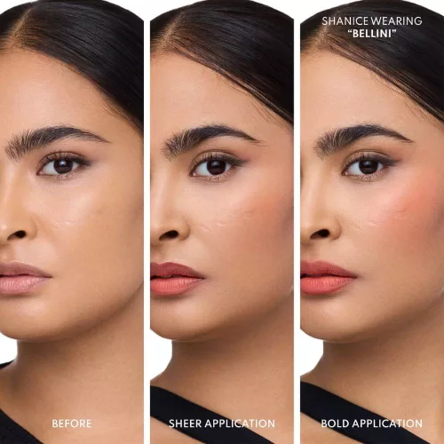 Danessa Myricks Beauty Yummy Skin Blurring Balm Powder Flushed - Bellini matt krém pirosító barack