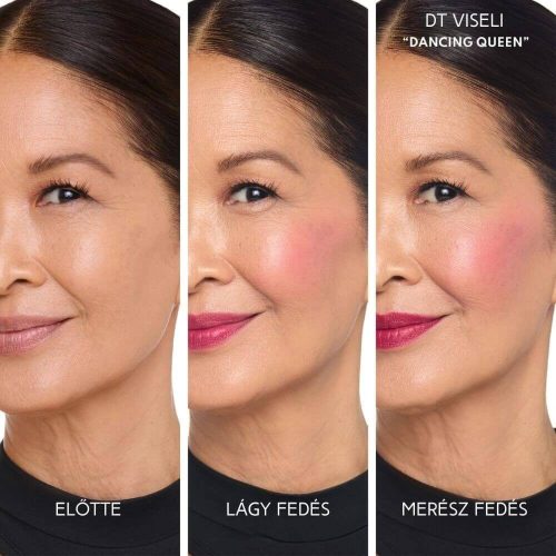 Danessa Myricks Beauty Yummy Skin Blurring Balm Powder Flushed - Dancing Queen matt krém pirosító lila