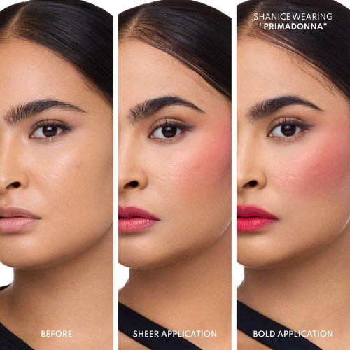 Danessa Myricks Beauty Yummy Skin Blurring Balm Powder Flushed - Primadonna matt krém pirosító meleg pink