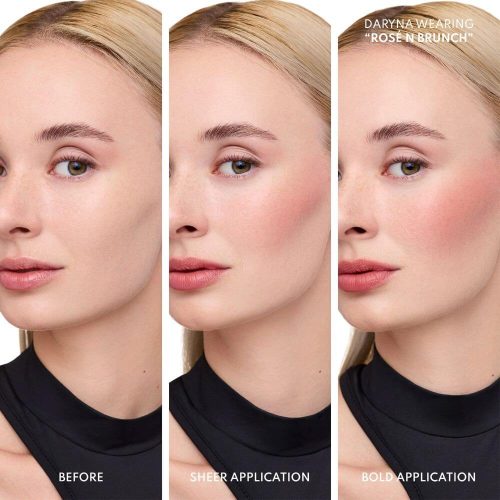 Danessa Myricks Beauty Yummy Skin Blurring Balm Powder Flushed - Rose N Brunch matt krém pirosító rózsaszín