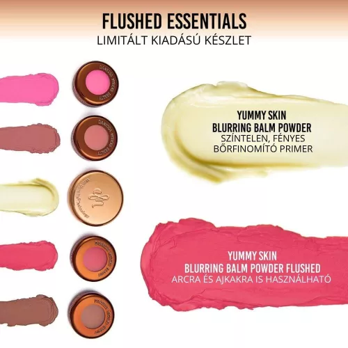 Danessa Myricks Beauty Yummy Skin Flushed Essentials krém pirosító és arcprimer készlet