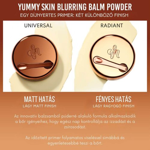 Danessa Myricks Beauty Yummy Skin Blurring Balm Powder Universal primer és fixáló