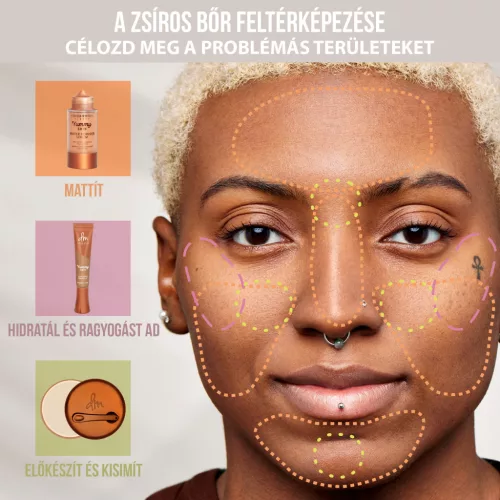 Danessa Myricks Beauty Yummy Skin Water Powder Serum - mattító primer szérum
