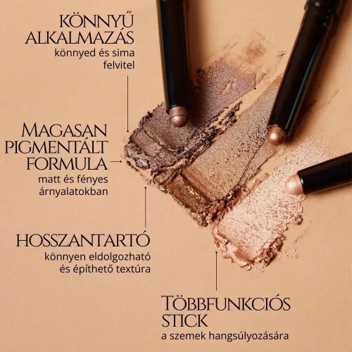 Mii Cosmetics Forever Eye Crayon - Taupe Brown matt semleges barna szemhéjfesték stick