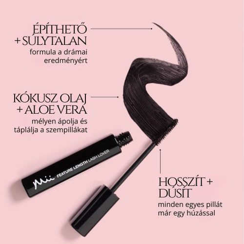 Mii Cosmetics Feature Length Lash Lover szempillaspirál